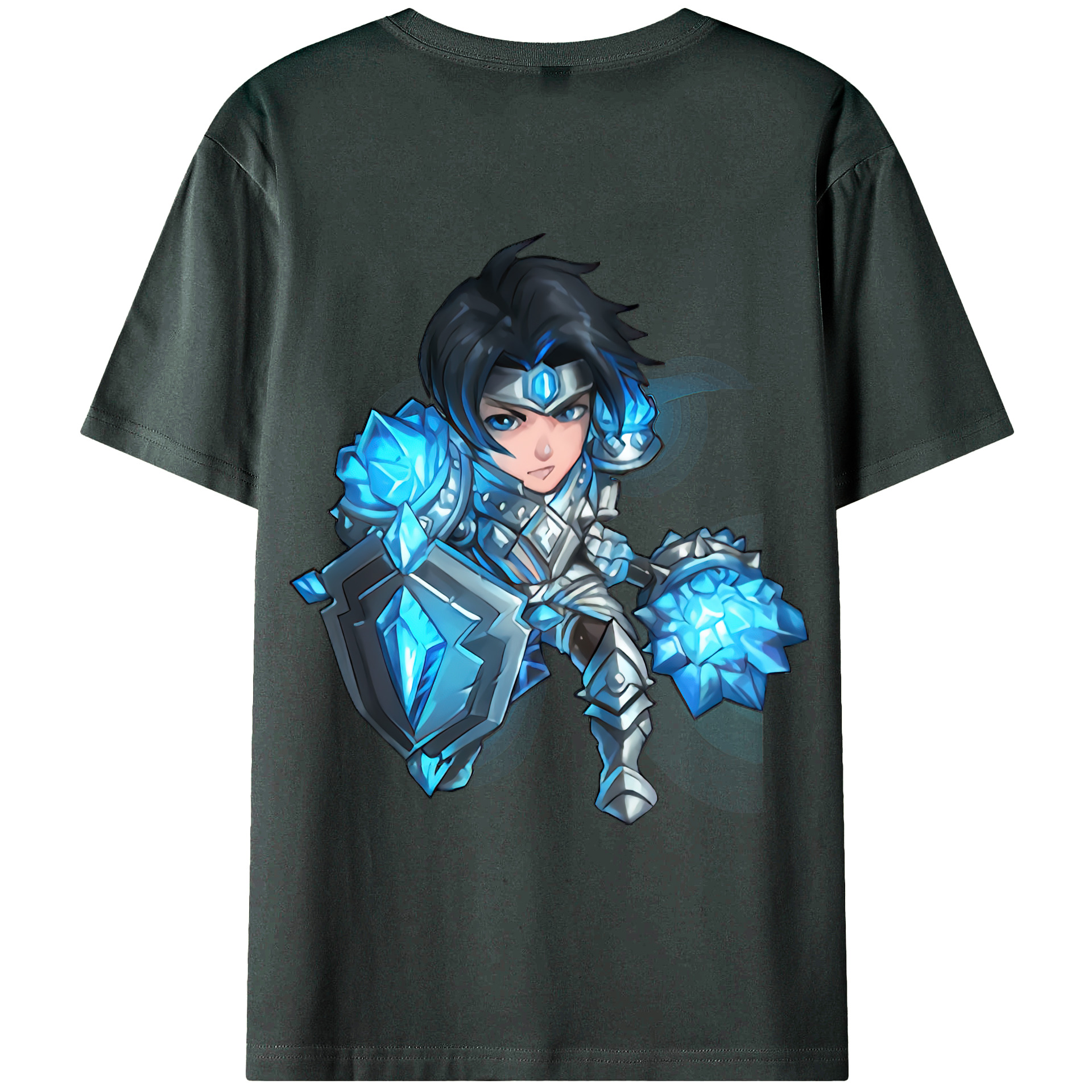 （画像用） リーグ・オブ・レジェンド League of Legends LOL 綿100％ メンズ半袖Tシャツ（バックプリント） 通気性